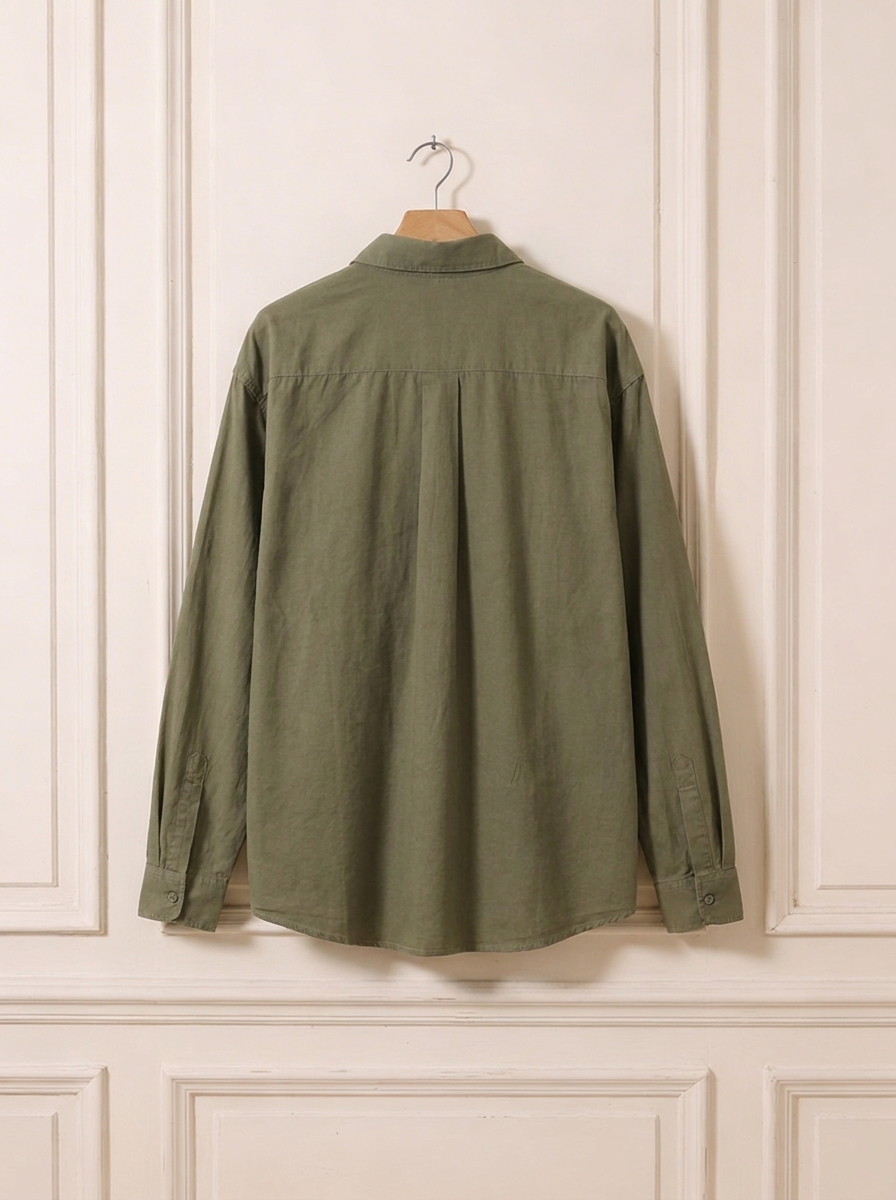 The Conversation Chest Shirt Green