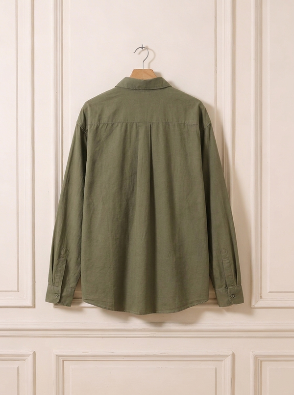 The Conversation Chest Shirt Green
