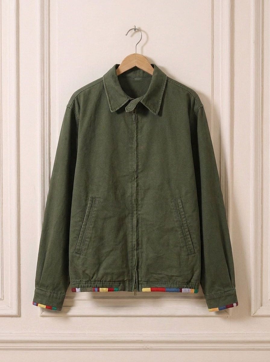 The Wrist Reveal Jacket Green