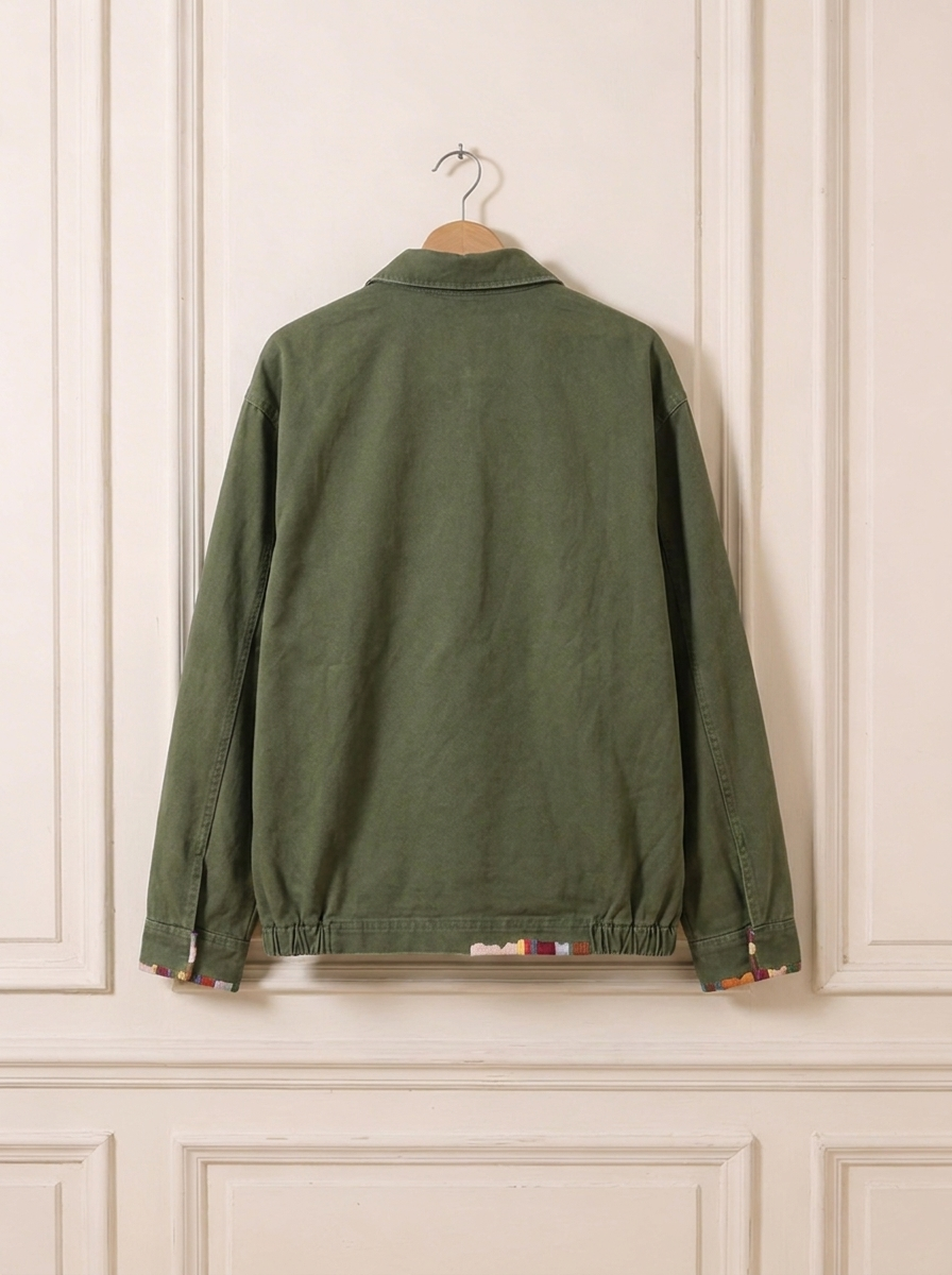 The Wrist Reveal Jacket Green